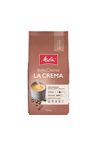 melitta Bellacrema Lacrema Orta Aromalı Kahve Çekirdeği 1000 gr.