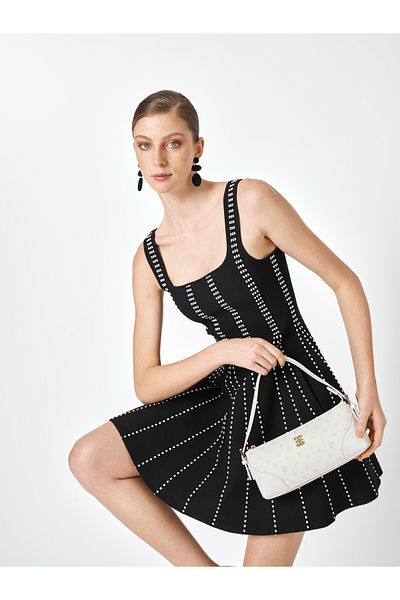 Pierre Cardin حقيبة كتف نسائية - عظم 05PO25Y1892