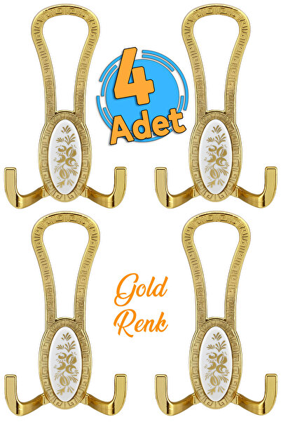 Badem10 Palmira Portmanto Vestiyer Duvar Askısı Metal Dolap Elbise Askılığı G...