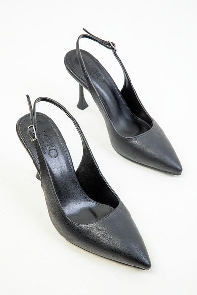 SOHO Black Women's Classic Heeled Shoes 20356