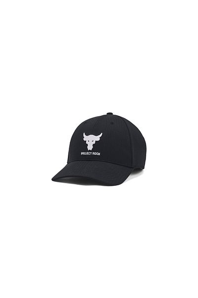 Under Armour Men's Black Hat 1369815 -003 Project Rock Trucker