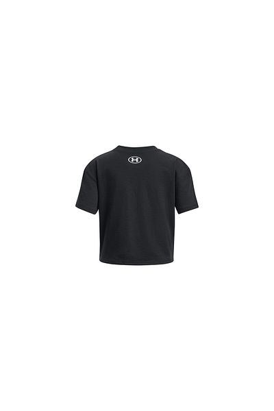 Under Armour Girl's UA Crop Sportstyle Logo Short Sleeve1380878-001