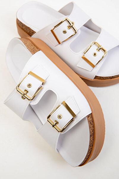 SOHO Papuci albi pentru femei 20327