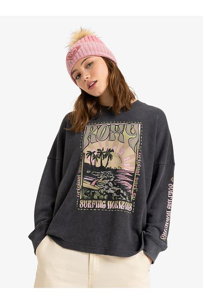 Roxy Kurzarm-T-Shirt mit Waffelmuster für Damen