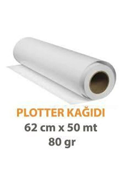 yamanticaret Rulo Resim Kağıdı Plotter 62 Cm Genişlik 50 Metre Uzunluk 80gr