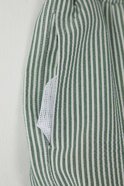 Trendyol Collection Smaragdgrüne, normale Standard-Badeshorts TMNSS23DS00004