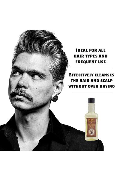 Reuzel Daily Shampoo, Cleanses Hair and Scalp, 11.83 oz