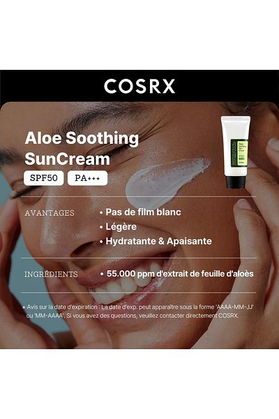 Cosrx Aloe Soothing Sun Cream 50ml