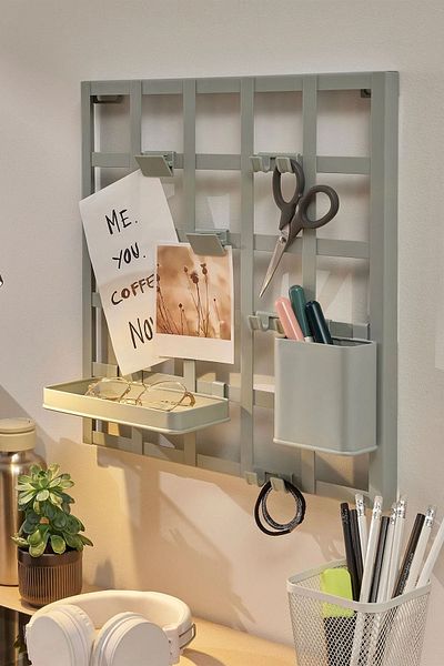 Binbirreyon Multi-Purpose Wall Panel 38X38Cm with 8 Pieces Accessories Ve052