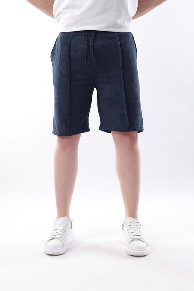 Madmext Ανδρικό σορτς Navy Blue Pocket E6559