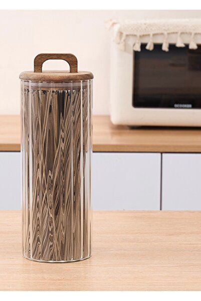 MİEN Akasya kapaklı kavanoz 1550 ml.