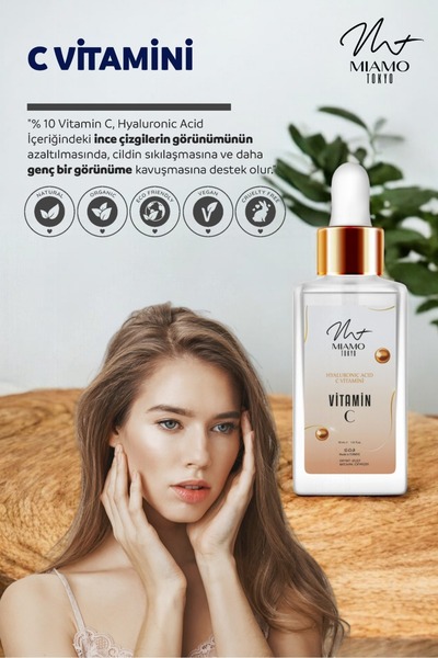 C Vitamini Serum - %10 Vitamin C, Hyaluronic Acid & Niacinamide 30ml