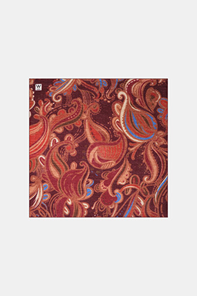 W Collection BORDO YÜN MENDİL