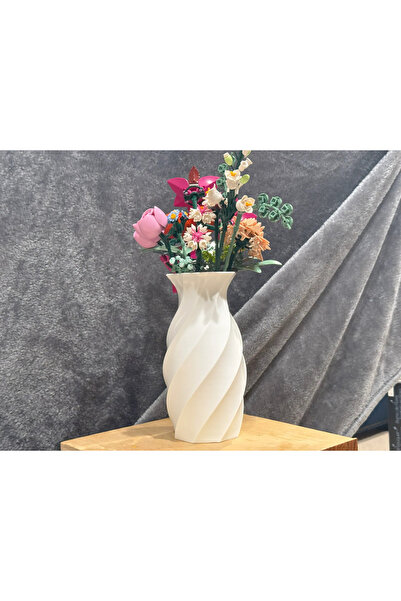 ERCTECH Leego Çiçek Vazosu Ev Dekorasyon Modern Vazo 25CM ( çiçek dahil değil...