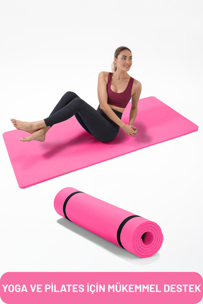 Walter White Pilates Yoga Matı Egzersiz Pilates Minderi Kaymaz Taban 180x55 cm