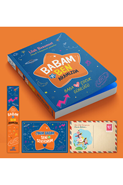 nesnel yayınlar Annem ve Ben & Babam ve Ben - Anne - Baba ve Çocuk Günlüğü - Ayraç Kartpostal