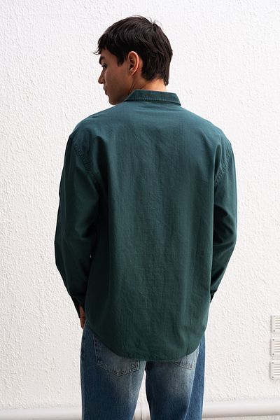 GIESTO ΠΟΥΚΑΜΙΣΟ OVERSIZED DRAPE ΕΛΑΦΡΥ ΛΙΝΟ