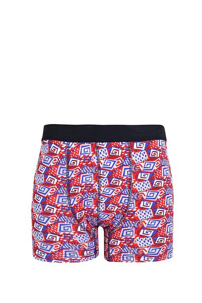 modaserdem Mdsrdm Men's Combed Cotton Lycra Patterned Boxers