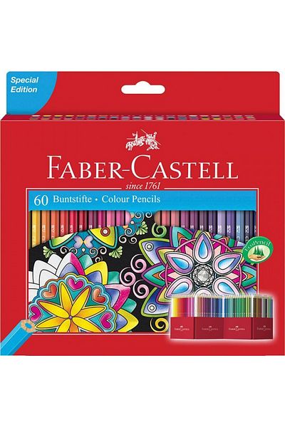 Faber Castell Faber-Castell Special Edition 60 Coloured Pencils