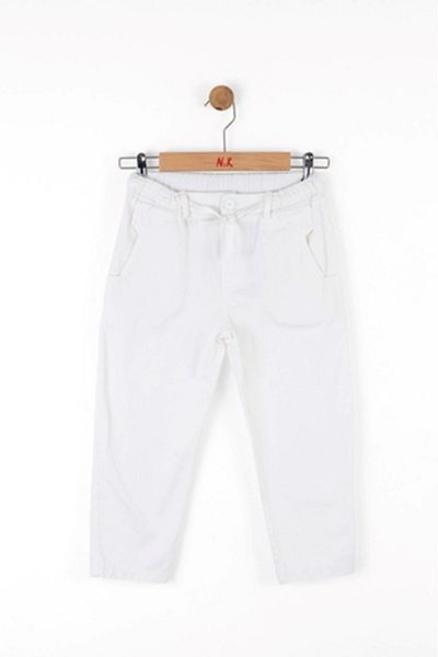 nk kids Blanc White Pant Model: 68510 Xs-L