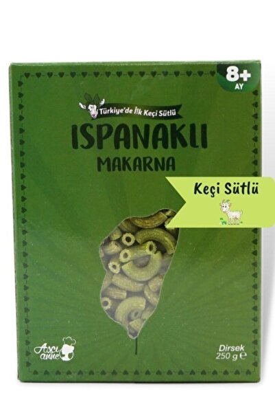 Aşçı Anne Aşçı Anne Keçi Sütlü Ispanaklı Makarna (DİRSEK) 250 gr