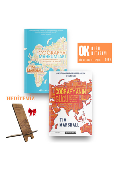 Epsilon Yayınevi Coğrafya Mahkumları - Coğrafyanın Gücü / 2 kitap set ( telef...