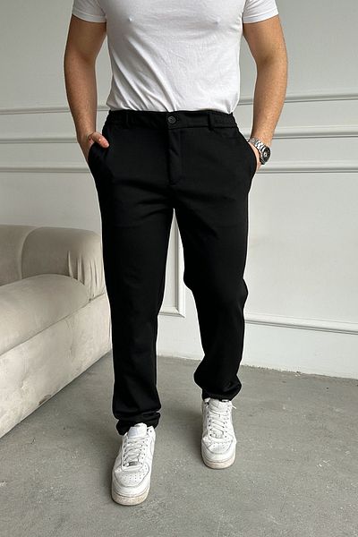 Livio Ferri Kosa Men's Elastic Waist Lycra Super Comfortable Inner Lace-Up Jogger Pants