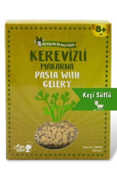 Aşçı Anne Kerevizli Keçi Sütlü Makarna Boncuk - 8+ Ay - 250g