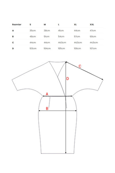 Stylove A dress with a wrap neckline