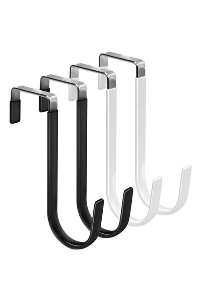 Choice8 4 Pcs Mix Color Door Hangers Hooks with Organizer Hooks for Living Ro...