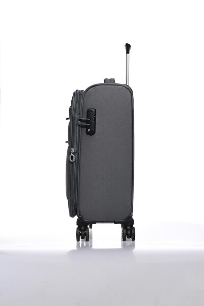 Pierre Cardin Ultra Light Antrasit Unisex Kabin Boy Valiz 04pc4200-03