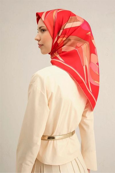 Armine 02 Twill Silk Scarf 9302D