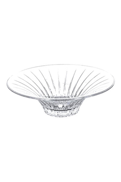 RCR وعاء زجاجي مركزي أنيق وخالٍ من الزمن، 32 × 32 سم