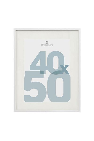 Atmosphera Manu Rectangular Shaped Tabletop Wooden Photo Frame 40 x 50cm