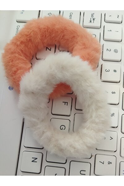 TREND Set of 2 Pastel Tones Soft Plush Rubber Buckle