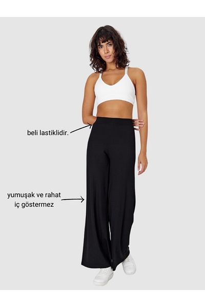 Comm-Ci Janiel Wide Leg Trousers