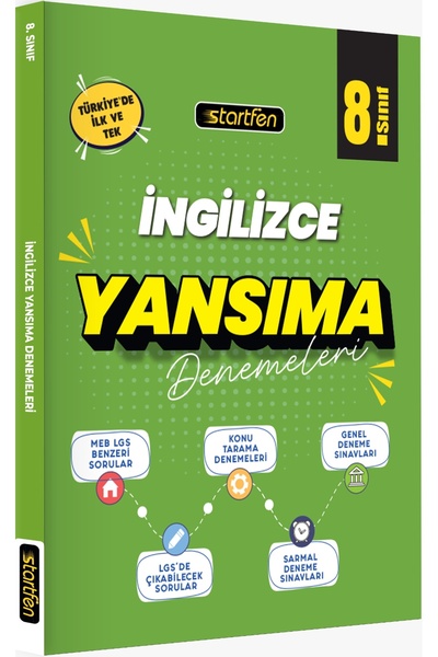 Startfen 8. Sınıf İngilizce Yansıma Denemeleri