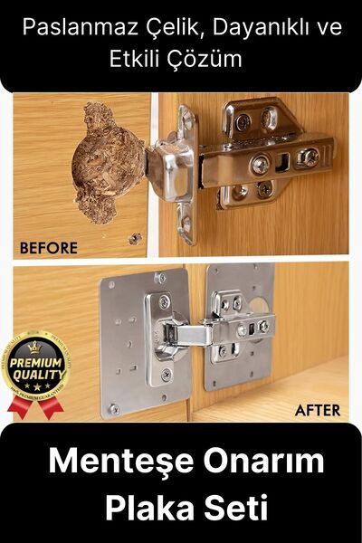 Svein Premium Paslanmaz Çelik Mobilya Mutfak Kapı Etkili Çözüm Dayanıklı Ment...