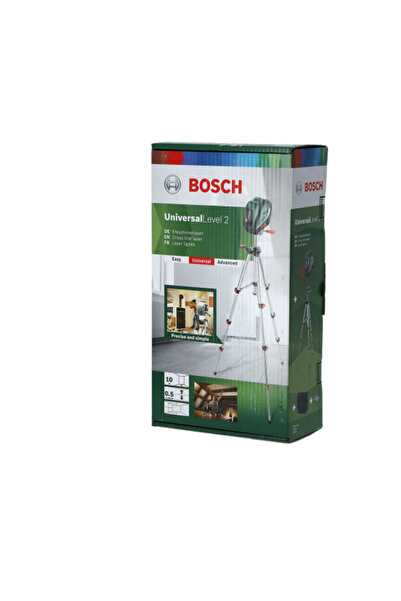 Bosch Universal Level 2 Laser Line with Tripod