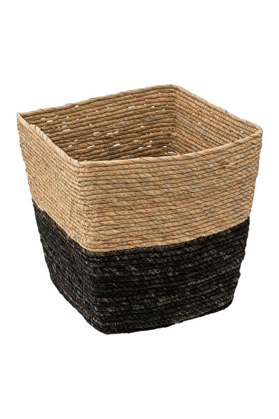 Five Simply Smart سلة غسيل مربعة الشكل ومغطاة بفتات الخبز بلونين 31 × 31 سم