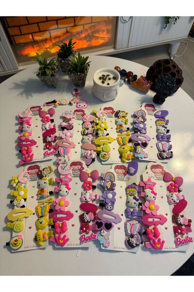 Asef Hediye Çocuk Toka, Toka Seti 14 Lü Toka Seti Ithal Tokalar Silikon Toka ...