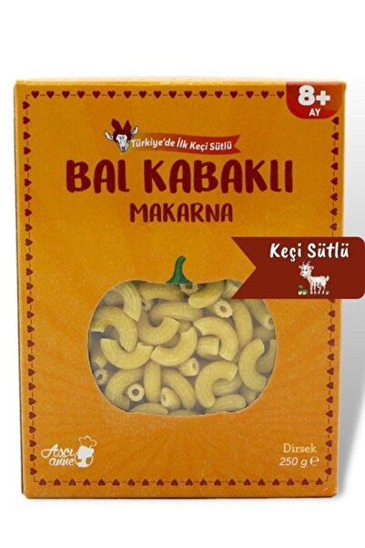 Aşçı Anne Aşçı Anne Bal Kabaklı Keçi Sütlü Makarna (DİRSEK) 250 gr