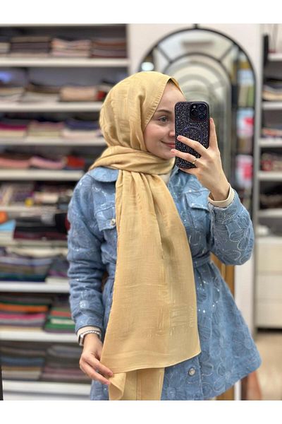 HAREM SCARF ΜΠΕΖ Χαρέμι ​​Σκαντζόχοιρος Lyocell Elisa Σάλι