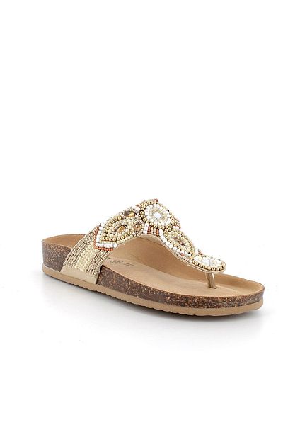 IGI&CO Women/Girls Slippers 5696811   Dkl 56968 Igi&Co Si.Nappa Lamin. Platino