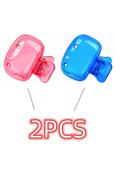 Choice غطاء رأس فرشاة الأسنان للسفر باللون الأزرق والوردي، غطاء واقي لفرشاة ا...