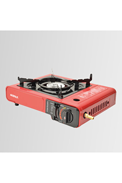 NURGAZ NG 501-TR Portatif Kamp Ocak Çakmaklı (Kartuş & Piknik Tüpe Uygun) Taş...