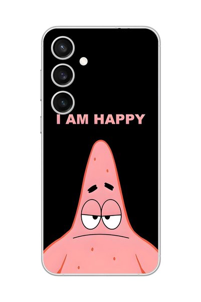 Dali Design Samsung Galaxy S23 Compatible Transparent Case with Star Design 2