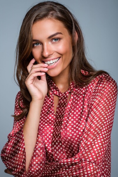 Stylove Polka dot chiffon dress