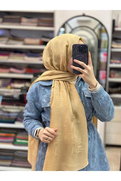 HAREM SCARF ΜΠΕΖ Χαρέμι ​​Σκαντζόχοιρος Lyocell Elisa Σάλι