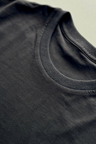 Futbolos Μαύρο ανδρικό μπλουζάκι με στάμπα Inter - Crew Neck